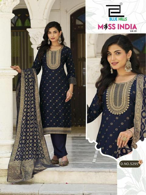 Blue hills miss india vol 5 wholesale kurti market in cloth markit